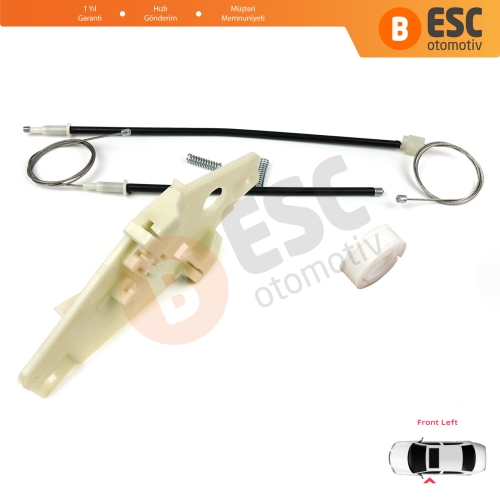 Toyota Corolla E10 AE100 E100 1991-1999 3/4/5 Kapı 6980212140 İçin Ön Sol Cam Kriko Tamir Seti