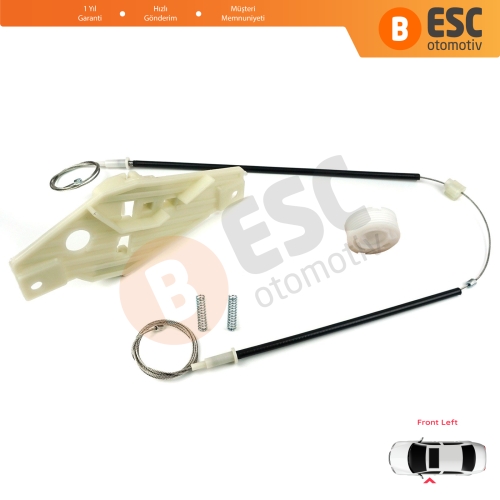 Toyota Corolla E10 AE100 E100 1991-1999 3/4/5 Kapı 6980212140 İçin Ön Sol Cam Kriko Tamir Seti