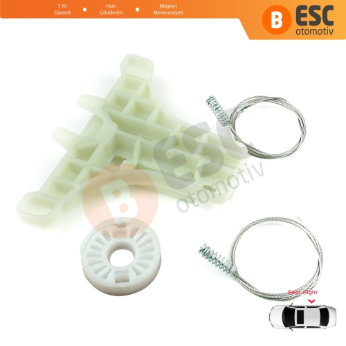 Hyundai IX35 Tucson MK2 LM 2009-2016 Kia Sorento XM 834022Y000 İçin Elektrikli Arka Sağ Cam Kriko Tamir Seti