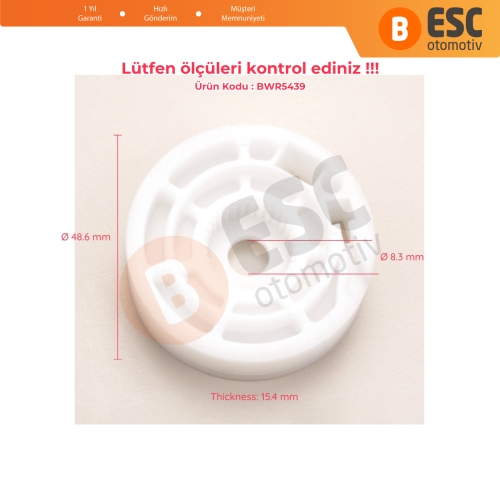 Hyundai Accent Blue 2011-2018 için Ön Kapı Cam Kriko Tamir Seti 82403 0U010