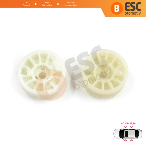 Hyundai Elantra MD UD Sonata YF Tucson TL Kia Optima JF Sportage MK4 QL 82471D3011 için 2 Parça Sol Sağ Cam Kriko Gergi Makarası