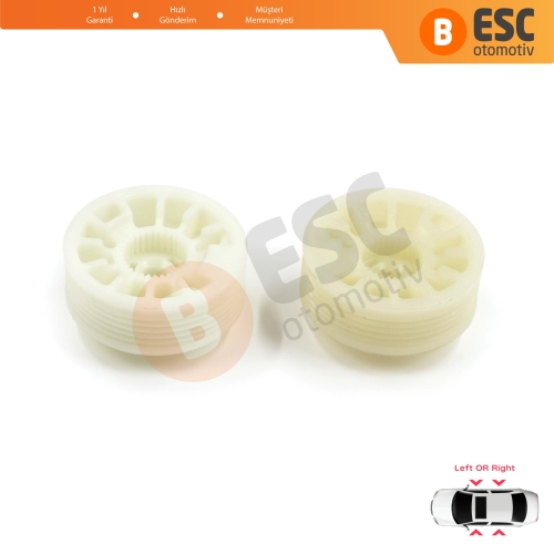 Hyundai Elantra MD UD Sonata YF Tucson TL Kia Optima JF Sportage MK4 QL 82471D3011 için 2 Parça Sol Sağ Cam Kriko Gergi Makarası