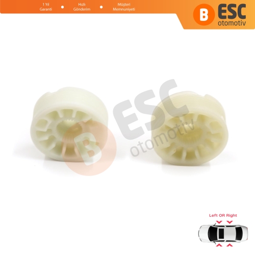 Hyundai Elantra MD UD Sonata YF Tucson TL Kia Optima JF Sportage MK4 QL 82471D3011 için 2 Parça Sol Sağ Cam Kriko Gergi Makarası