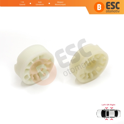 Hyundai Elantra MD UD Sonata YF Tucson TL Kia Optima JF Sportage MK4 QL 82471D3011 için 2 Parça Sol Sağ Cam Kriko Gergi Makarası