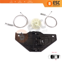 Citroen C4 Picasso Grand Picasso MK1 2006-2013 için Arka Sol Cam Kriko Tamir Seti 9682632180 