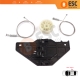 Citroen C4 Picasso MK1 UD Grand UA 2006-2013 MPV 9224E4 İçin Elektrikli Arka Sağ Cam Kriko Tamir Seti