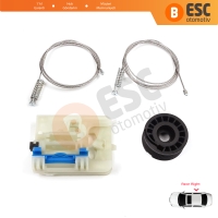 Fiat Egea Tipo MK2 356 357 2015-On 4/5 Kapı 52093914 İçin Elektrikli Sağ Arka Kapı Cam Kriko Tamir Seti