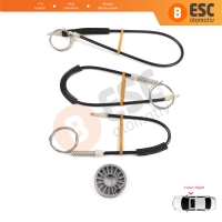 Mitsubishi Colt CZC Cabriolet RG 2006-2009 98031402 İçin Sağ Kapı Cam Kriko Tamir Seti