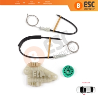 Honda City MK4 GD GE Jazz MK2 2001-2008 72250SAAJ02 İçin Ön Sol Kapı Cam Kriko Tamir Seti