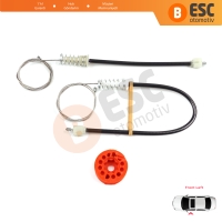 Honda S2000 AP1 AP2 1999-2009 72250-S2A-A03 İçin Sol Kapı Cam Kriko Tamir Seti
