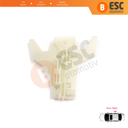 Hyundai Santa Fe CM 2005-2012 Elantra HD 2005-2011 834712B000 İçin Arka Sağ Kapı Cam Kriko Tamir Klipsi