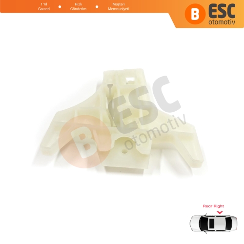 Hyundai Santa Fe CM 2005-2012 Elantra HD 2005-2011 834712B000 İçin Arka Sağ Kapı Cam Kriko Tamir Klipsi
