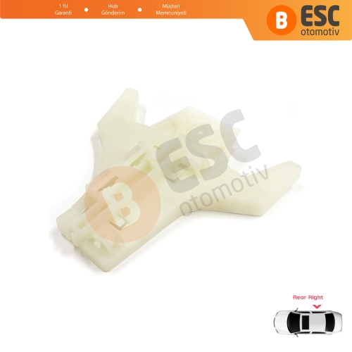 Hyundai Santa Fe CM 2005-2012 Elantra HD 2005-2011 834712B000 İçin Arka Sağ Kapı Cam Kriko Tamir Klipsi