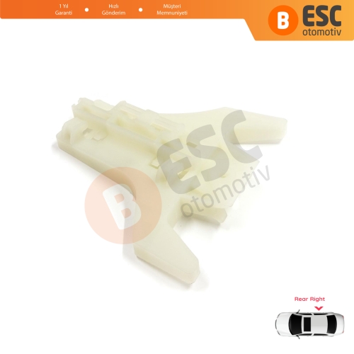 Hyundai Santa Fe CM 2005-2012 Elantra HD 2005-2011 834712B000 İçin Arka Sağ Kapı Cam Kriko Tamir Klipsi