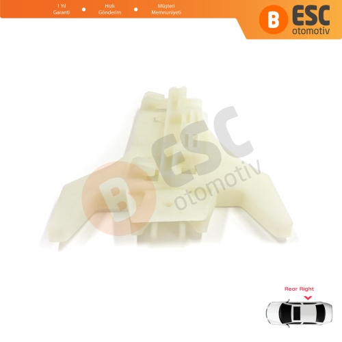 Hyundai Santa Fe CM 2005-2012 Elantra HD 2005-2011 834712B000 İçin Arka Sağ Kapı Cam Kriko Tamir Klipsi