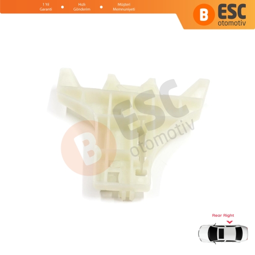 Hyundai Santa Fe CM 2005-2012 Elantra HD 2005-2011 834712B000 İçin Arka Sağ Kapı Cam Kriko Tamir Klipsi
