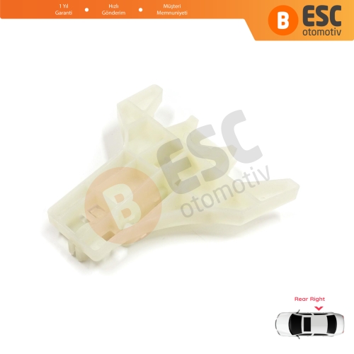 Hyundai Santa Fe CM 2005-2012 Elantra HD 2005-2011 834712B000 İçin Arka Sağ Kapı Cam Kriko Tamir Klipsi