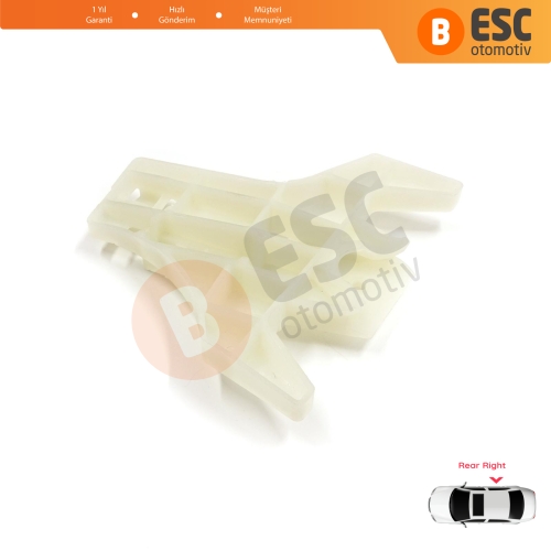Hyundai Santa Fe CM 2005-2012 Elantra HD 2005-2011 834712B000 İçin Arka Sağ Kapı Cam Kriko Tamir Klipsi
