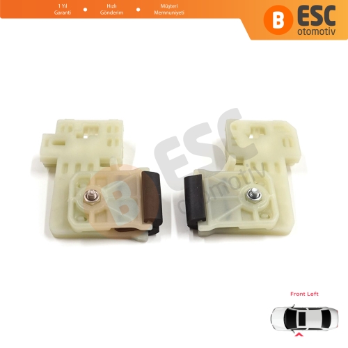 Hyundai Elantra MK5 MD UD 2010-2016 4-Door Sedan 82471-3Y010 İçin Ön Sol Kapı Cam Kriko Tamir Klipsi