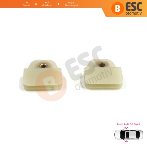 Land Rover Defender L315 L316 90 110 130 1994-2016 STC4787 için Ön Kapı Cam Tutucu Taşıyıcı Kızak Klipsi