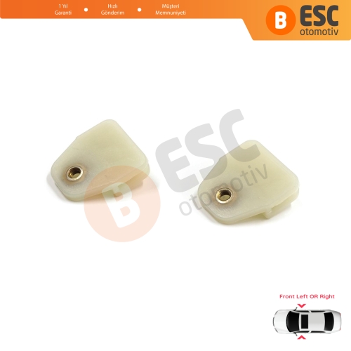 Land Rover Defender L315 L316 90 110 130 1994-2016 STC4787 için Ön Kapı Cam Tutucu Taşıyıcı Kızak Klipsi