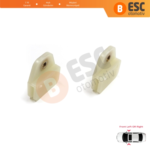 Land Rover Defender L315 L316 90 110 130 1994-2016 STC4787 için Ön Kapı Cam Tutucu Taşıyıcı Kızak Klipsi