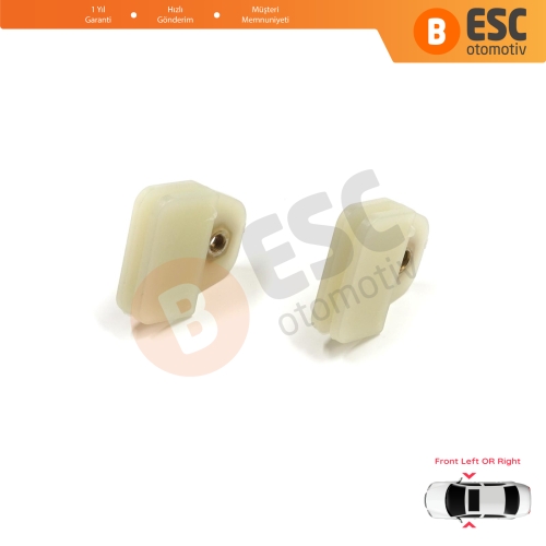 Land Rover Defender L315 L316 90 110 130 1994-2016 STC4787 için Ön Kapı Cam Tutucu Taşıyıcı Kızak Klipsi