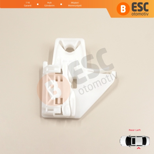 Skoda Octavia MK2 A5 1Z3 1Z5 2004-2013 4/5-Kapı 1Z0839655 İçin Elektrikli Arka Sol Cam Kriko Tamir Klipsi