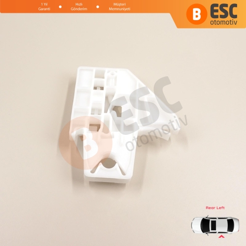 Skoda Octavia MK2 A5 1Z3 1Z5 2004-2013 4/5-Kapı 1Z0839655 İçin Elektrikli Arka Sol Cam Kriko Tamir Klipsi