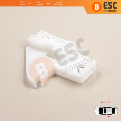 Skoda Octavia MK2 A5 1Z3 1Z5 2004-2013 4/5-Kapı 1Z0839655 İçin Elektrikli Arka Sol Cam Kriko Tamir Klipsi