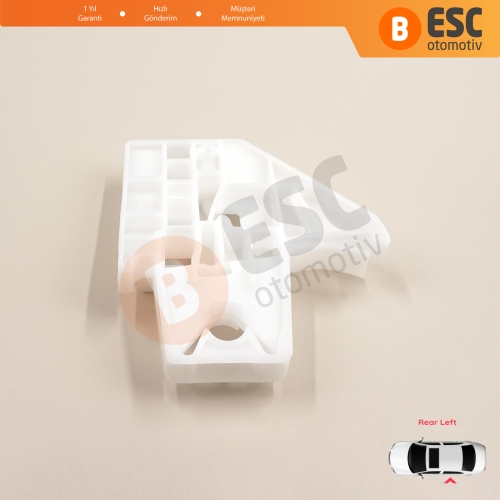 Skoda Octavia MK2 A5 1Z3 1Z5 2004-2013 4/5-Kapı 1Z0839655 İçin Elektrikli Arka Sol Cam Kriko Tamir Klipsi