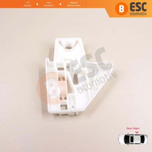 Skoda Octavia MK2 A5 1Z3 1Z5 2004-2013 4/5-Kapı 1Z0839656 İçin Elektrikli Arka Sağ Cam Kriko Tamir Klipsi