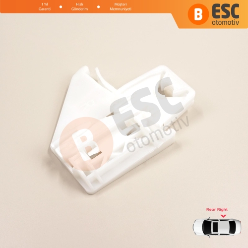 Skoda Octavia MK2 A5 1Z3 1Z5 2004-2013 4/5-Kapı 1Z0839656 İçin Elektrikli Arka Sağ Cam Kriko Tamir Klipsi