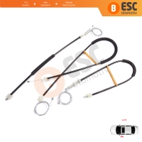 Ford F-Max Truck H625 2018-On 910649101 için Sol Kapı Cam Kriko Tamir Seti