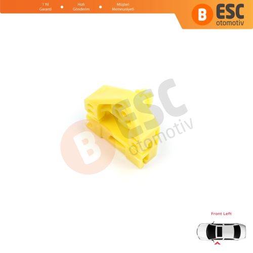 Renault Kangoo MK2 FW KW 2007-2021 Citan W415 807212230R İçin Ön Sol Cam Kriko Tamir Klipsi B