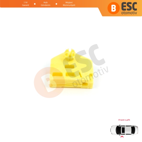 Renault Kangoo MK2 FW KW 2007-2021 Citan W415 807212230R İçin Ön Sol Cam Kriko Tamir Klipsi B