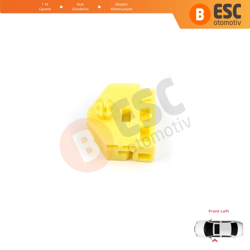 Renault Kangoo MK2 FW KW 2007-2021 Citan W415 807212230R İçin Ön Sol Cam Kriko Tamir Klipsi B