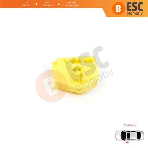 Renault Kangoo MK2 FW KW 2007-2021 Citan W415 807212230R İçin Ön Sol Cam Kriko Tamir Klipsi B