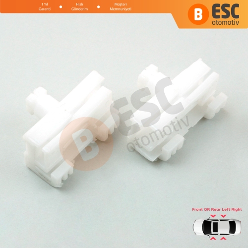 Citroen Saxo S0 S1 Peugeot 106 MK1 MK2 1A 1C 1S 3/5-Kapı 9222G9 9221H1 İçin Sağ Sol Cam Kriko Tamir Klipsi