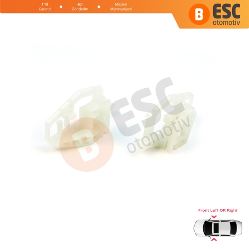 Renault Megane MK2 Peugeot 206 206+ Citroen XSara Picasso N68 4/5 Kapı İçin Ön Cam Kriko Tamir Klipsi A+B