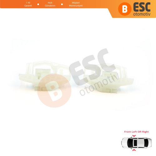 Renault Megane MK2 Peugeot 206 206+ Citroen XSara Picasso N68 4/5 Kapı İçin Ön Cam Kriko Tamir Klipsi A+B