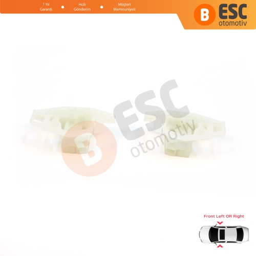 Renault Megane MK2 Peugeot 206 206+ Citroen XSara Picasso N68 4/5 Kapı İçin Ön Cam Kriko Tamir Klipsi A+B