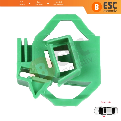 VW Polo Classic 6V Caddy MK2 Seat Cordoba MK1 Ibiza MK2 Inca Skoda Octavia MK1 1U 6K4837401 İçin Ön Sol Kapı Cam Kriko Tamir Klipsi L2