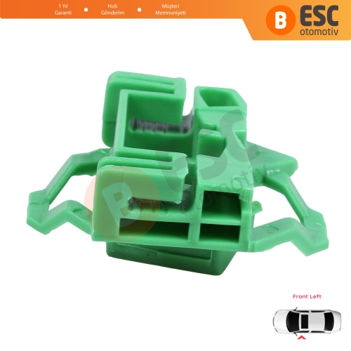 VW Polo Classic 6V Caddy MK2 Seat Cordoba MK1 Ibiza MK2 Inca Skoda Octavia MK1 1U 6K4837401 İçin Ön Sol Kapı Cam Kriko Tamir Klipsi L2