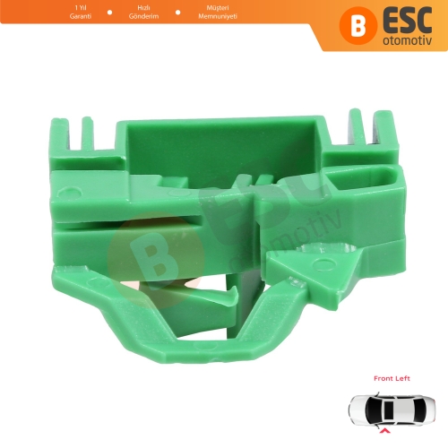 VW Polo Classic 6V Caddy MK2 Seat Cordoba MK1 Ibiza MK2 Inca Skoda Octavia MK1 1U 6K4837401 İçin Ön Sol Kapı Cam Kriko Tamir Klipsi L2