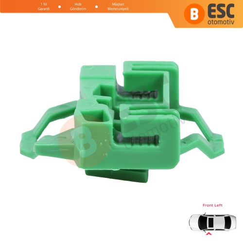 VW Polo Classic 6V Caddy MK2 Seat Cordoba MK1 Ibiza MK2 Inca Skoda Octavia MK1 1U 6K4837401 İçin Ön Sol Kapı Cam Kriko Tamir Klipsi L2