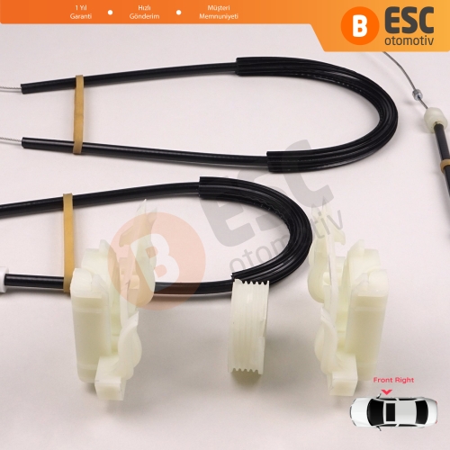 BMW X3 E83 2003-2011 SUV 51333448250 İçin Elektrikli Ön Sağ Cam Kriko Tamir Seti