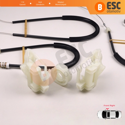 BMW X3 E83 2003-2011 SUV 51333448250 İçin Elektrikli Ön Sağ Cam Kriko Tamir Seti