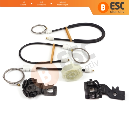 Nissan Qashqai MK1 J10 2006-2013 80771JD000 İçin Elektrikli Ön Sol Cam Kriko Tamir Seti