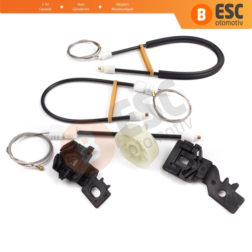 Nissan Qashqai MK1 J10 2006-2013 80771JD000 İçin Elektrikli Ön Sol Cam Kriko Tamir Seti